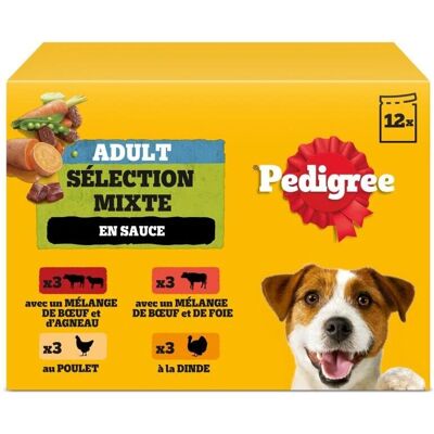 Pedigree Poche Alimentaire Chien - 12x100g Pedigree Poche Alimentaire Chien - 12x100g