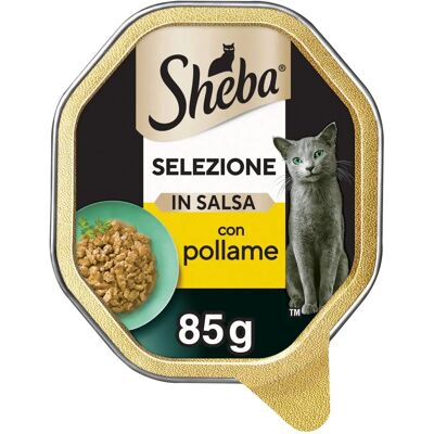 Sheba Model - Agneau et Poulet en Sauce - Nourriture pour Chat Sheba Model - Agneau et Poulet en Sauce - Nourriture pour Chat