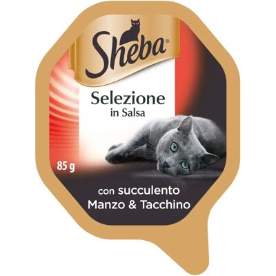 Sheba Rund Selezione in Saus - Kattenvoer Sheba Rund Selezione in Saus - Kattenvoer