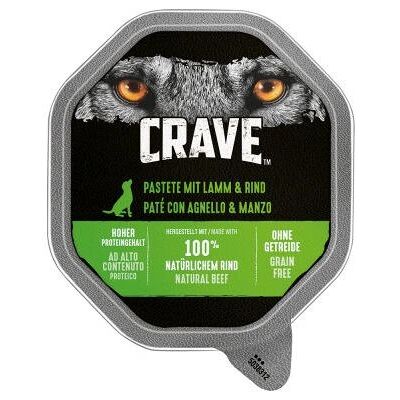 Comida húmeda Crave Natural para perros - Res y Cordero, 150g Comida húmeda Crave Natural para perros - Res y Cordero, 150g