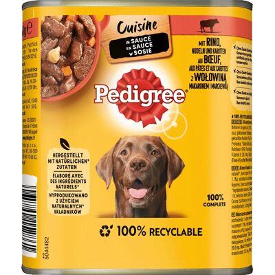 Pedigree Mokrą karmę z Wołowiną - 12x800g Pedigree Mokrą karmę z Wołowiną - 12x800g