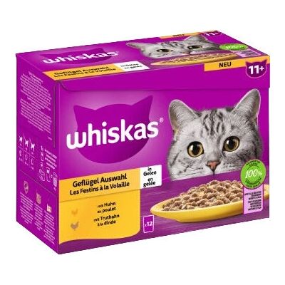 Whiskas Katzenfutter - 96 Beutel, Sortenvielfalt Whiskas Katzenfutter - 96 Beutel, Sortenvielfalt