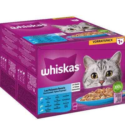 Whiskas Modell 449286 Katzenfutter in Gelee - 85g Whiskas Modell 449286 Katzenfutter in Gelee - 85g