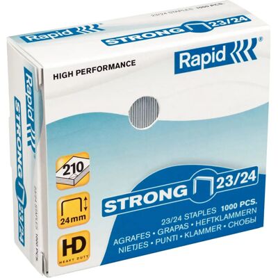 Rapid 23/24 agrafes pack 1000 - Agrafes - Publicité Rapid 23/24 agrafes pack 1000 - Agrafes - Publicité