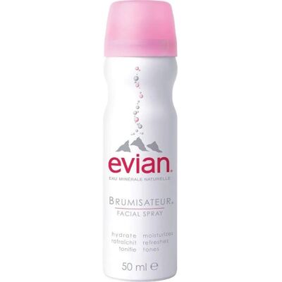 Evian Spray Facial - Brumisateur (50ml) - Publicité Evian Spray Facial - Brumisateur (50ml) - Publicité