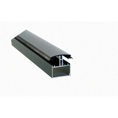MCCOVER Profilo ad H - policarbonato 16/32 mm - alluminio grigio antracite - 3 m MCCOVER Profilo ad H - policarbonato 16/32 mm - alluminio grigio antracite - 3 m