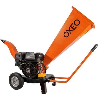 OXEO - Broyeur De Végétaux Thermique 7cv - Diamètre 6,5 cm - Wood chipper - Publicité OXEO - Broyeur De Végétaux Thermique 7cv - Diamètre 6,5 cm - Wood chipper - Publicité