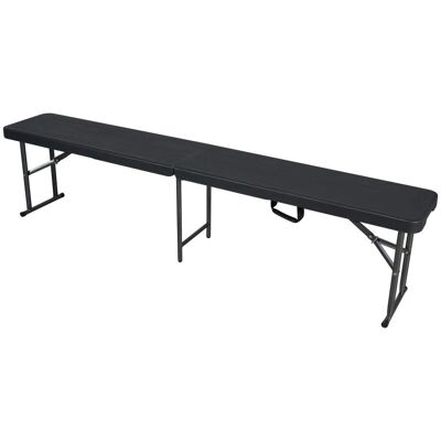 Rondy - Banc Pliant - Imitation Bois - 182x30x - Publicité Rondy - Banc Pliant - Imitation Bois - 182x30x - Publicité