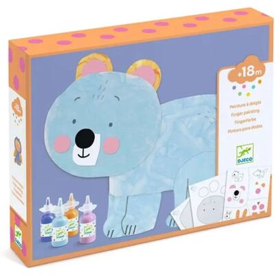 Djeco - Conjunto de Pintura Criativa para Crianças - Exploração pela Cor Djeco - Conjunto de Pintura Criativa para Crianças - Exploração pela Cor