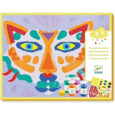 Djeco Model: Dj00080 - Kinder Schilderen Set - Multicolor Dieren Djeco Model: Dj00080 - Kinder Schilderen Set - Multicolor Dieren