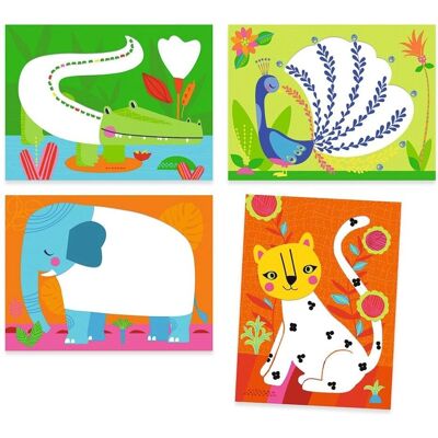 Djeco Kreatives Spielset - Zeichnen mit Punkten - Bunt - Kreatives Spielset Djeco Kreatives Spielset - Zeichnen mit Punkten - Bunt - Kreatives Spielset