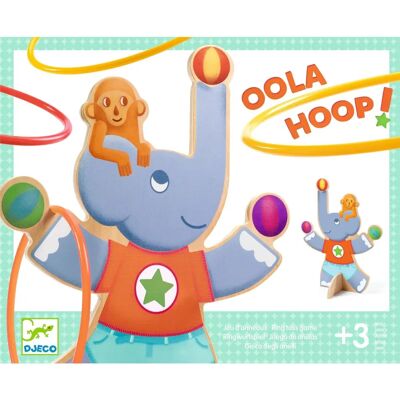 Djeco Elefanten Ringwurfspiel - Buntes Outdoor-Spiel - Modell DJ02000 Djeco Elefanten Ringwurfspiel - Buntes Outdoor-Spiel - Modell DJ02000