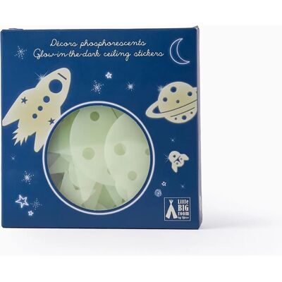 Djeco 54591 - Leuchtsticker Weltraummission - Multicolore Djeco 54591 - Leuchtsticker Weltraummission - Multicolore