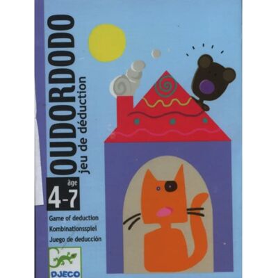 Djeco - Dedukciós kártyajáték Oudordodo - Szórakoztató és Tanulós Djeco - Dedukciós kártyajáték Oudordodo - Szórakoztató és Tanulós
