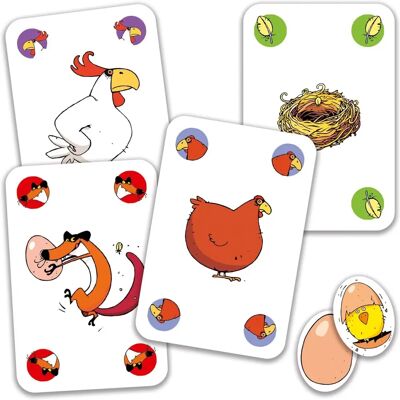 Gioco di Carte Piou Piou di Djeco - Gioco di strategia veloce Gioco di Carte Piou Piou di Djeco - Gioco di strategia veloce