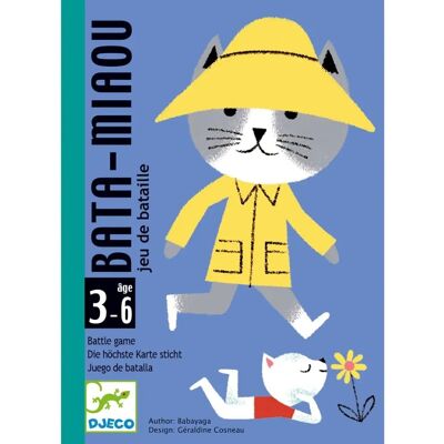 Jeu de Cartes Bata-Miaou - Pour Enfants Jeu de Cartes Bata-Miaou - Pour Enfants