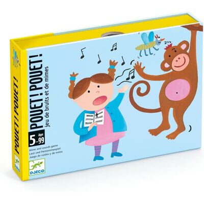 Djeco Card Game Pouet! Pouet! - Family Party Game Djeco Card Game Pouet! Pouet! - Family Party Game
