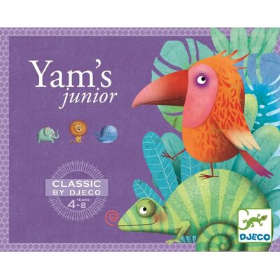 DJECO Yam's Junior Állatos Yahtzee - Tábla játék DJECO Yam's Junior Állatos Yahtzee - Tábla játék