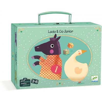 Djeco Ludo & Co Jeu Junior - Set de Jeux de Société Djeco Ludo & Co Jeu Junior - Set de Jeux de Société