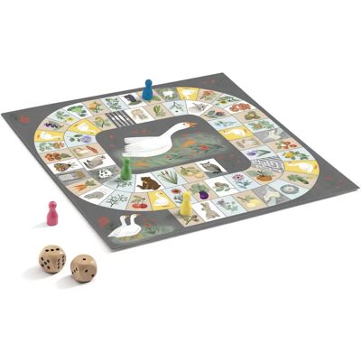 Jeu de l'oie Djeco - Jeu Classique Enfants - 2-4 Joueurs - Publicité Jeu de l'oie Djeco - Jeu Classique Enfants - 2-4 Joueurs - Publicité