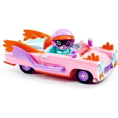 Djeco Pink Lady Voiture en Métal - Voiture de Jouet Djeco Pink Lady Voiture en Métal - Voiture de Jouet
