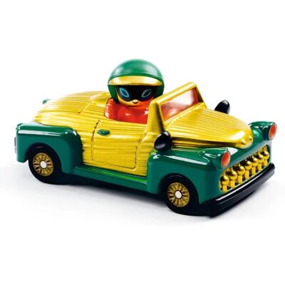 Djeco Royal Scarab - Carro de brinquedo de metal com piloto Djeco Royal Scarab - Carro de brinquedo de metal com piloto