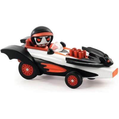Voiture en métal Djeco - Crazy Motors Speed Bat - Échelle 1:43 - Pour 3-9 Ans - Publicité Voiture en métal Djeco - Crazy Motors Speed Bat - Échelle 1:43 - Pour 3-9 Ans - Publicité