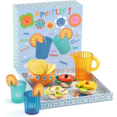 Djeco Conjunto de Comida de Brinquedo - Aperitivo Mia & Léo - Multicolor - 3+ anos Djeco Conjunto de Comida de Brinquedo - Aperitivo Mia & Léo - Multicolor - 3+ anos