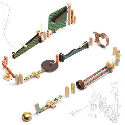 Stavebnice Zig & Go od Djeco - 48ks - Vzdělávací STEM hračka Stavebnice Zig & Go od Djeco - 48ks - Vzdělávací STEM hračka