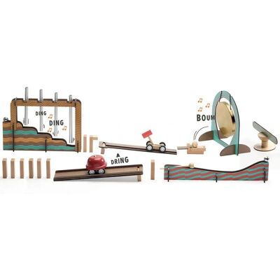Zestaw muzyczny Zig & Go - 52 elementy - Nauka STEM Zestaw muzyczny Zig & Go - 52 elementy - Nauka STEM