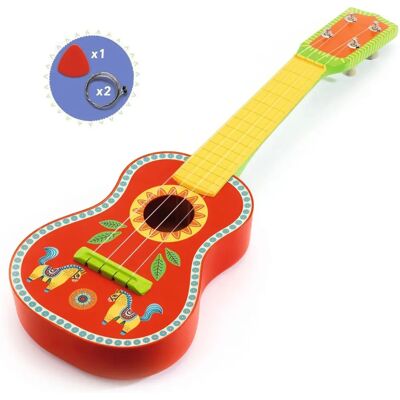 Djeco Ukulele - Animambo Musical Instrument for Kids Djeco Ukulele - Animambo Musical Instrument for Kids