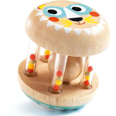 Djeco Pastel Babyshaki Brinquedo & Rolo - Baby Rattle & Roller Djeco Pastel Babyshaki Brinquedo & Rolo - Baby Rattle & Roller
