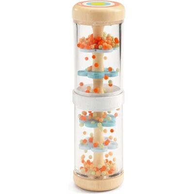 Djeco Chocalho - 17cm - Multicolorido - A partir de 12 meses - Rassel Djeco Chocalho - 17cm - Multicolorido - A partir de 12 meses - Rassel
