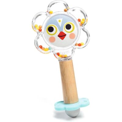 Hochet Babyflower de Djeco - Jouet d'éveil pour 3+ mois - Publicité Hochet Babyflower de Djeco - Jouet d'éveil pour 3+ mois - Publicité