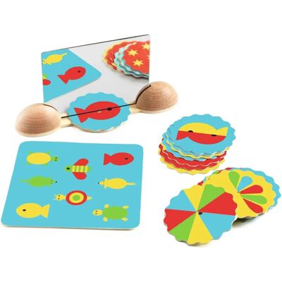 Djeco Ze Mirror - Edukacyjny Lustro - 3+ lat Djeco Ze Mirror - Edukacyjny Lustro - 3+ lat