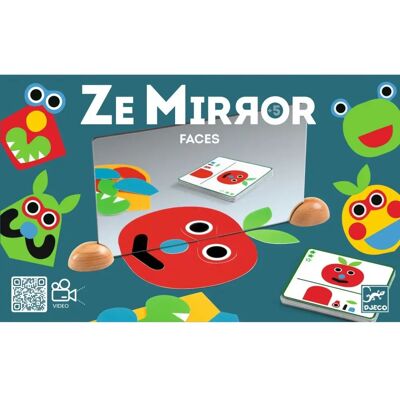 Djeco Ze Mirror Zestaw - Kolekcja Luster - Twarze Djeco Ze Mirror Zestaw - Kolekcja Luster - Twarze