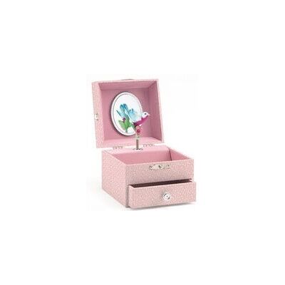 Djeco Samt-Musikbox mit Kleinem Spiegel - Schmuck- & Schatzkiste Djeco Samt-Musikbox mit Kleinem Spiegel - Schmuck- & Schatzkiste