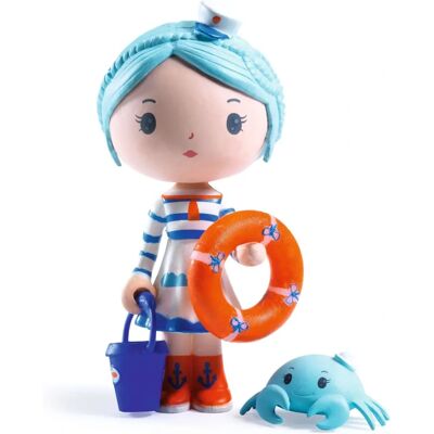 Figurina Tinyly Djeco - Marinette e Scouic - 7,5cm - Giocattolo Figurina Tinyly Djeco - Marinette e Scouic - 7,5cm - Giocattolo
