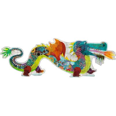 Djeco Riesenpuzzle Leon der Drache 58 Teile - Puzzle für Kinder Djeco Riesenpuzzle Leon der Drache 58 Teile - Puzzle für Kinder