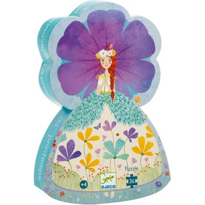 Quebra-cabeça Princesa da Primavera Djeco - 36 peças Brinquedo Educativo Quebra-cabeça Princesa da Primavera Djeco - 36 peças Brinquedo Educativo