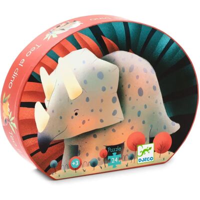Puzzle dino Téo od Djeco - 24 elementy Puzzle dino Téo od Djeco - 24 elementy