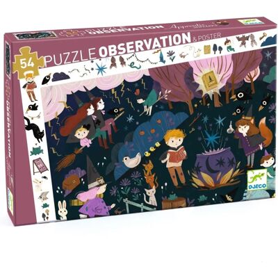 Djeco Model 54-części Puzzle Obserwacyjne Djeco Model 54-części Puzzle Obserwacyjne