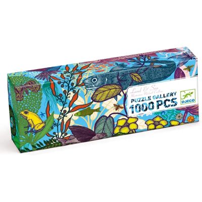 Djeco Land und Meer 1000-teilige Puzzle - Puzzle-Galerie für Kinder Djeco Land und Meer 1000-teilige Puzzle - Puzzle-Galerie für Kinder