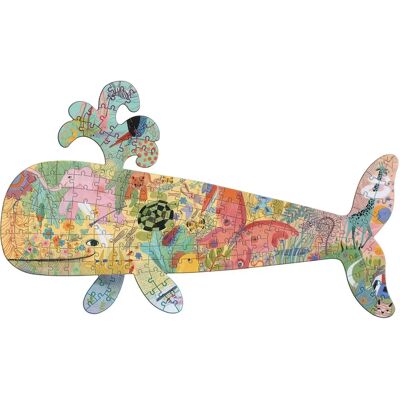 Djeco Umělecké Puzzle Velryba - 150 dílků - Puzzle Djeco Umělecké Puzzle Velryba - 150 dílků - Puzzle