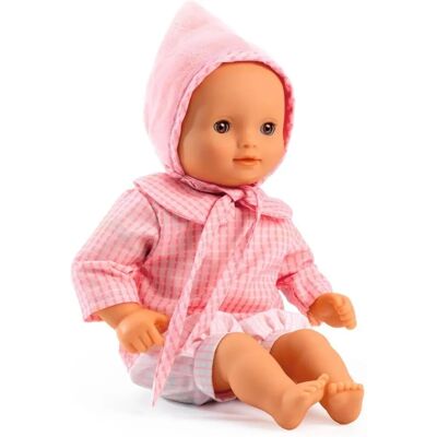 Poupée Baby Rose de Djeco - Vinyle Souple, 32cm, Prête à Offrir - Publicité Poupée Baby Rose de Djeco - Vinyle Souple, 32cm, Prête à Offrir - Publicité