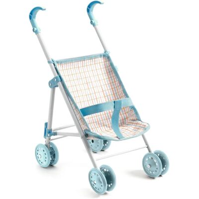 Carrinho de boneca azul Djeco - 30-34cm - Unisex Carrinho de boneca azul Djeco - 30-34cm - Unisex