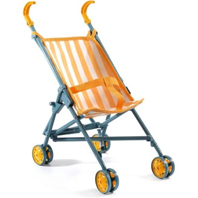 Wózek dla lalek Djeco - Kolekcja Pomea - Składany - Na lalki 30-36 cm Wózek dla lalek Djeco - Kolekcja Pomea - Składany - Na lalki 30-36 cm