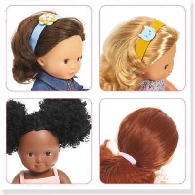 Kit de cabeleireiro Djeco - Multicolorido - Kit de penteado Kit de cabeleireiro Djeco - Multicolorido - Kit de penteado