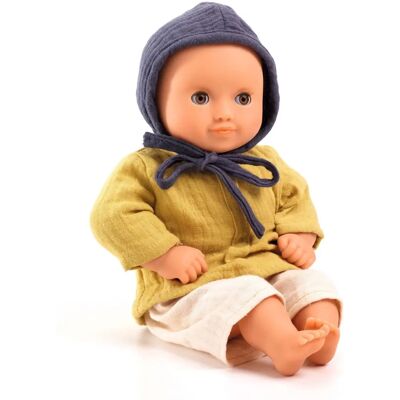 Djeco Pomea Weiche Körper Puppe - Camomille - Babypuppe für Kinder 18+ Monate Djeco Pomea Weiche Körper Puppe - Camomille - Babypuppe für Kinder 18+ Monate