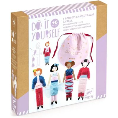 Djeco Do it Yourself Aktivitätsset - Nachtpuppen - Bastelset Djeco Do it Yourself Aktivitätsset - Nachtpuppen - Bastelset